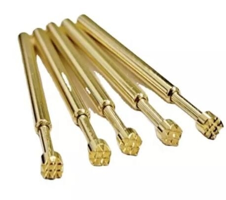 스프링 로드 Brass Probe POGO Pin 2 AMP 커넥터 DIP 낮은 저항