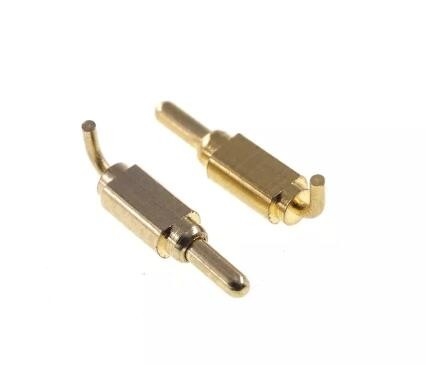 PCB 10mm 스프링 로딩 오른쪽 앵글 POGO 핀 7.0MM 90도