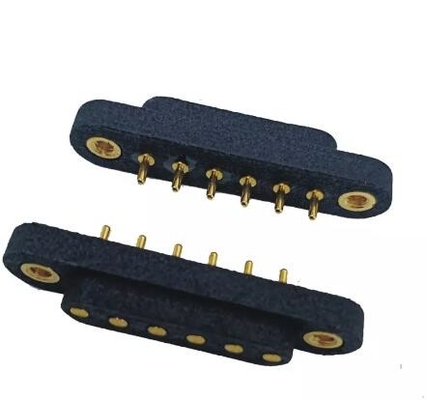 PCB 커넥터 자석 POGO 핀 방수 스프링 15mm 로딩 여성