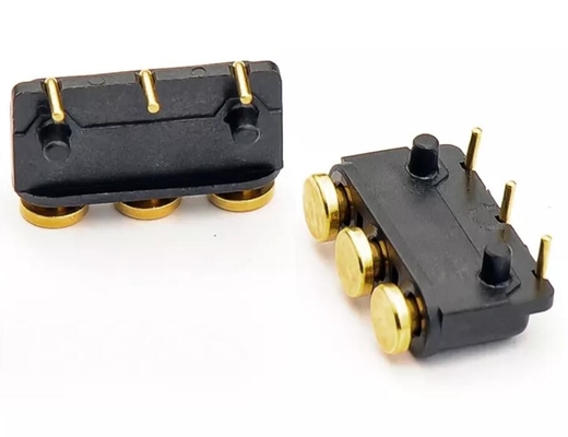 90도 굽는 포고 핀 전기 커넥터 8.5mm ~ 15mm