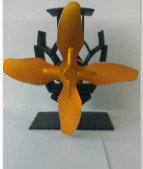 OEM ODM 열에 가동 된 오븐 팬 0.01mm 알루 ABS 가정용